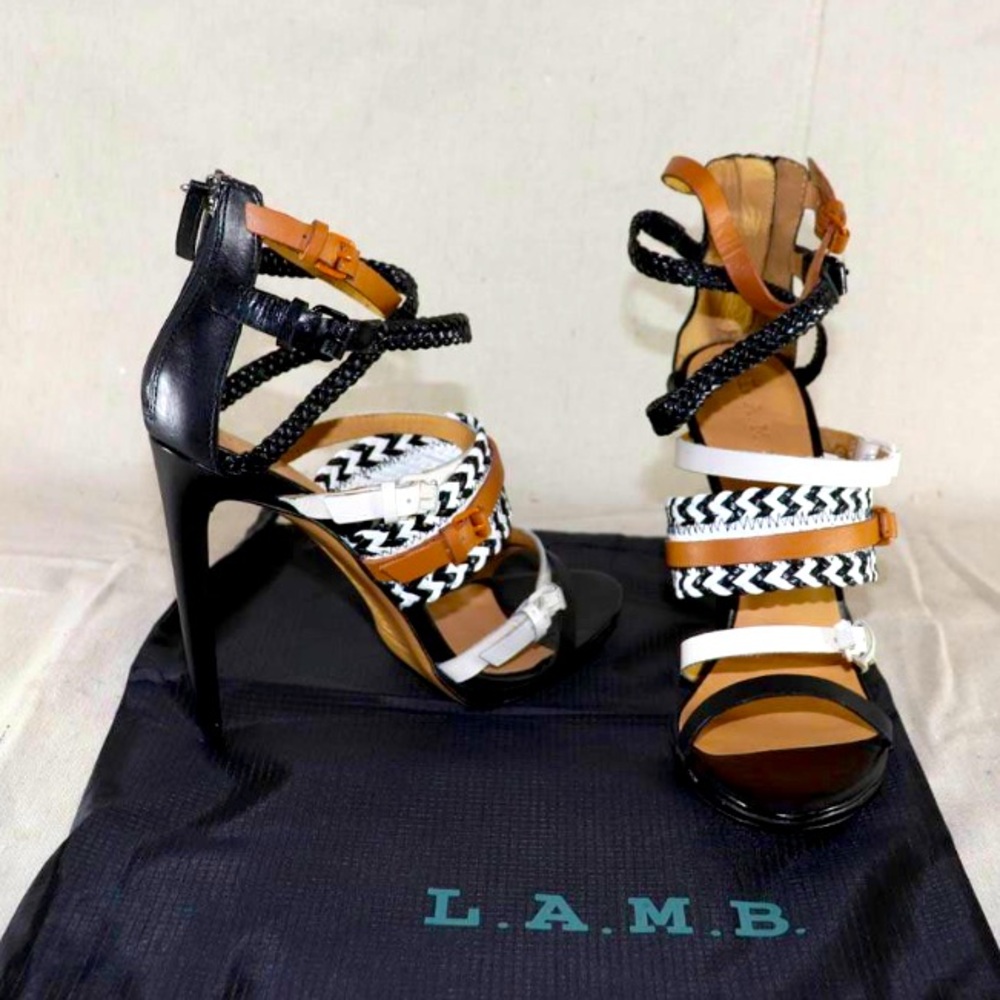 Never worn L.A.M.B. Sandals size 10